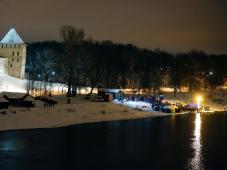 19.01.2017 Великий Новгород. Крещенские купания. Фотоархив управления по работе со СМИ Администрации Великого Новгорода